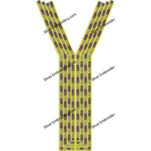 Neck Embroidry Pattren NED1876-24