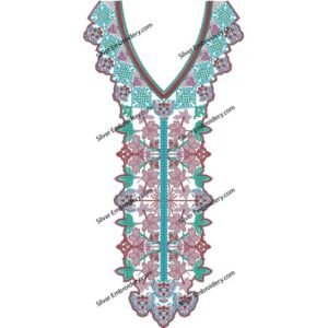 Neck Embroidery Machine Design NED1879-24