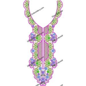 Neck Flower Design NED1884-24