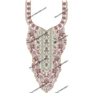 Unique Neck Embroidry NED1891-24