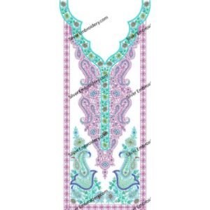 Unique Neck Embroidry NED1900-24