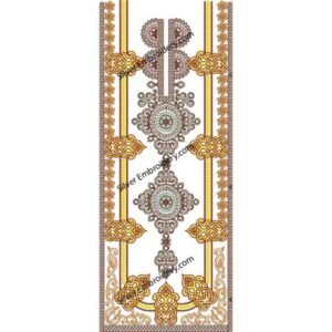 Unique Neck Embroidry NED1905-24