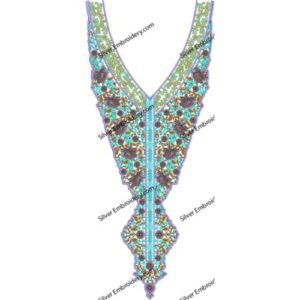 Neck Embroidry Pattren NED1909-24