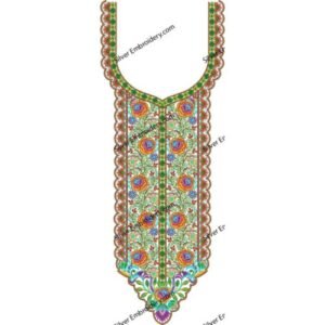Unique Neck Embroidry NED1930-24