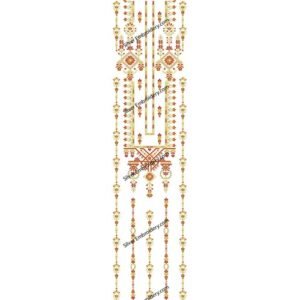 Neck Embroidery Machine Design NED1963-24