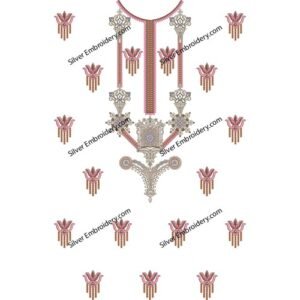 Unique Neck Embroidry NED1974-24