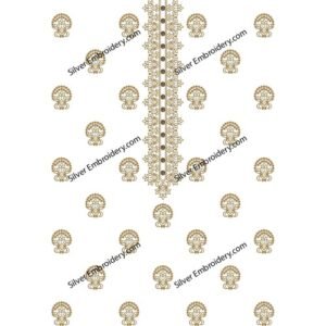 Neck Embroidry Design NED1976-24