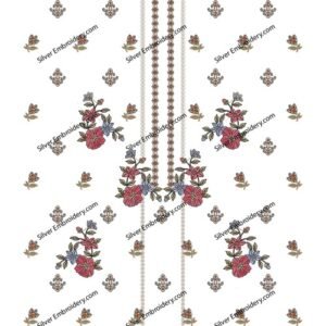 Unique Neck Embroidry NED1981-24