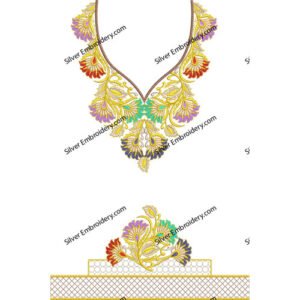Kaftan Embroidery Dress KED216-24