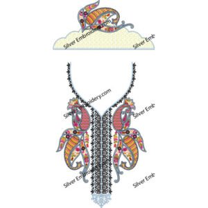 Kaftan Embroidery Dress Design KED220-24