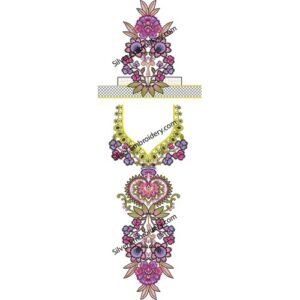 Kaftan Embroidery Design KED224-24