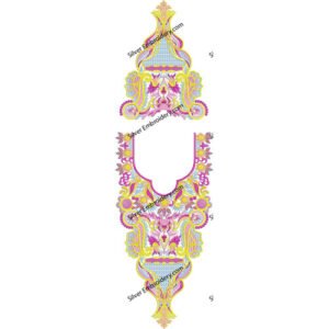Kaftan Flower Embroidery KED228-24