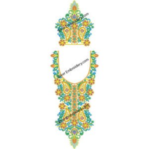 Kaftan Dress Embroidery KED240-24