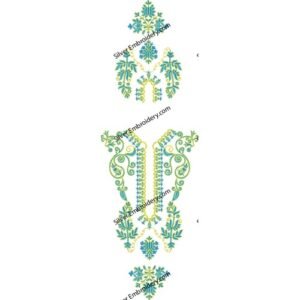 Neck Kaftan Embroidery KED250-24