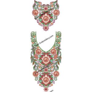 Kaftan Dress Embroidery  NED263-24