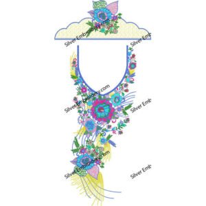 Kaftan Embroidery Dress Design KED268-24