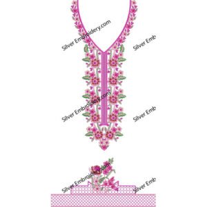 Kaftan Flower Embroidery KED270-24