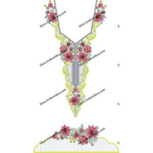 Kaftan Embroidery Design KED271-24