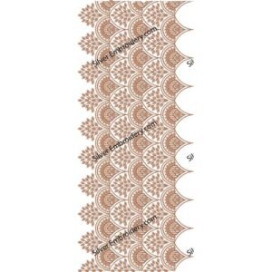 Sherwani Embroidery Pattern SED53-24