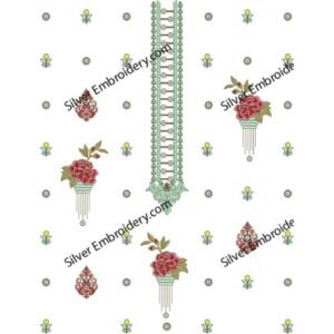 Small Motif Flower Embroidery SMD31-24