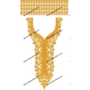 Kaftan Embroidery Design KED281-24