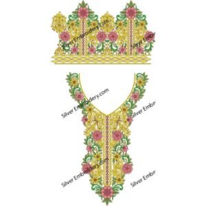 Kaftan Embroidery Dress KED290-24