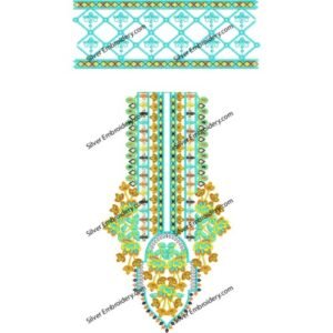 Kaftan Embroidery Dress Design KED296-24