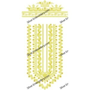 Kaftan Floral Embroidery KED300-24