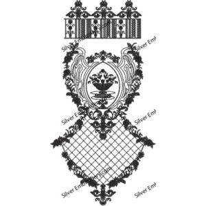 Kaftan Embroidery Dress Design KED304-24
