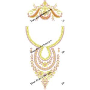 Kaftan Embroidery Design KED305-24