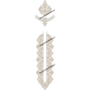 Kaftan Floral Embroidery KED308-24