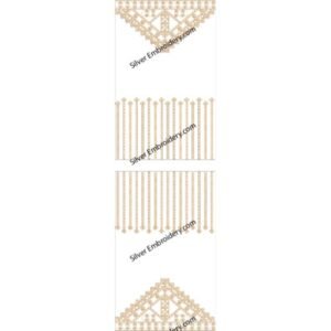 Kaftan Flower Embroidery KED310-24