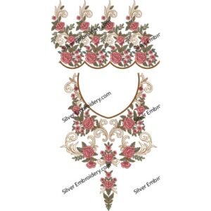Kaftan Embroidery Design KED313-24