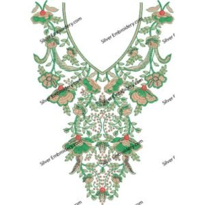 Kaftan Floral Embroidery KED316-24