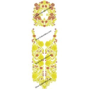 Kaftan Embroidery Design KED321-24
