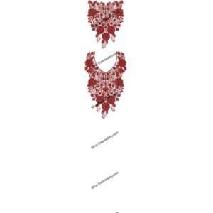 Neck Kaftan Embroidery KED325-24