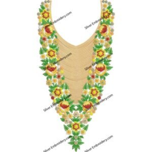 Kaftan Floral Embroidery KED332-24