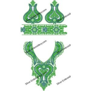 Kaftan Embroidery Dress KED342-24