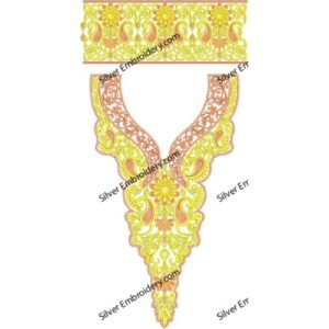 Kaftan Floral Embroidery KED351-24