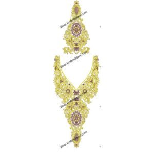 Kaftan Embroidery Dress Design KED355-24