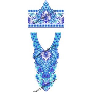 Kaftan Flower Embroidery KED361-24