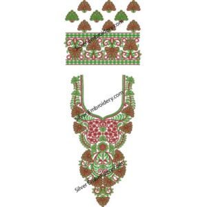 Kaftan Embroidery Dress Design KED364-24