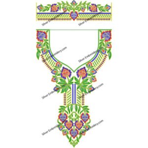 Kaftan Embroidery Design KED366-24