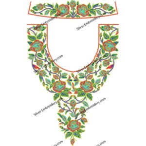 Kaftan Embroidery Design KED374-24