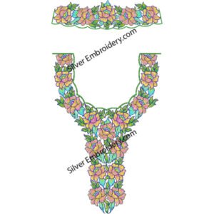 Kaftan Embroidery Dress KED375-24