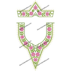 Kaftan Flower Embroidery KED379-24