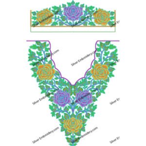Kaftan Embroidery Dress KED389-24
