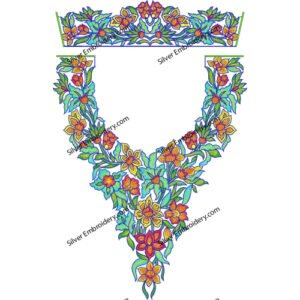 Kaftan Dress Embroidery KED402-24