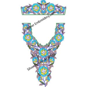 Kaftan Embroidery Design KED419-24
