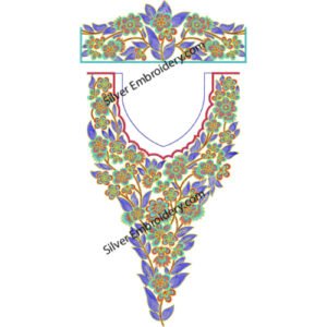 Kaftan Flower Embroidery KED425-24